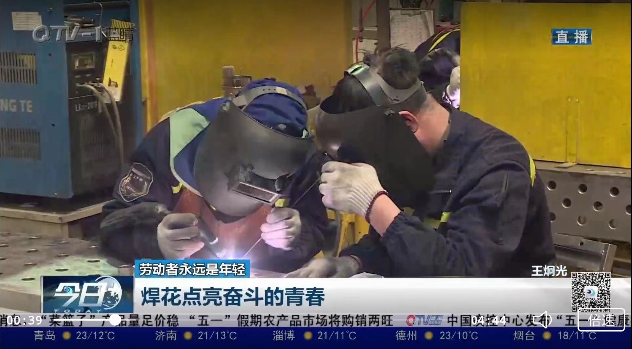 焊花点亮奋斗的青春 全国工人先锋号：银河集团股份铝焊接班(图3)